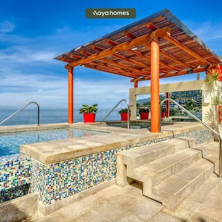Chic Studio W/Rooftop Pool - Ocean View - King Bed Puerto Vallarta Exterior photo
